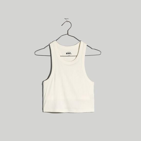 Madewell White Tank Top - Picture 7 of 8